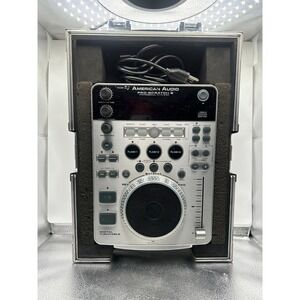 American Audio Pro-Scratch 2  CD Player Digital Turntable & Hard Road Case‎